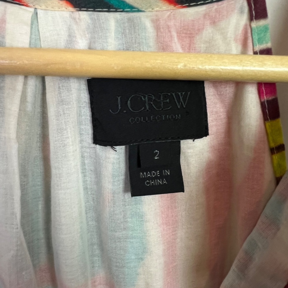 J. Crew Collection Colorful Racerback Dress - Picture 5 of 7